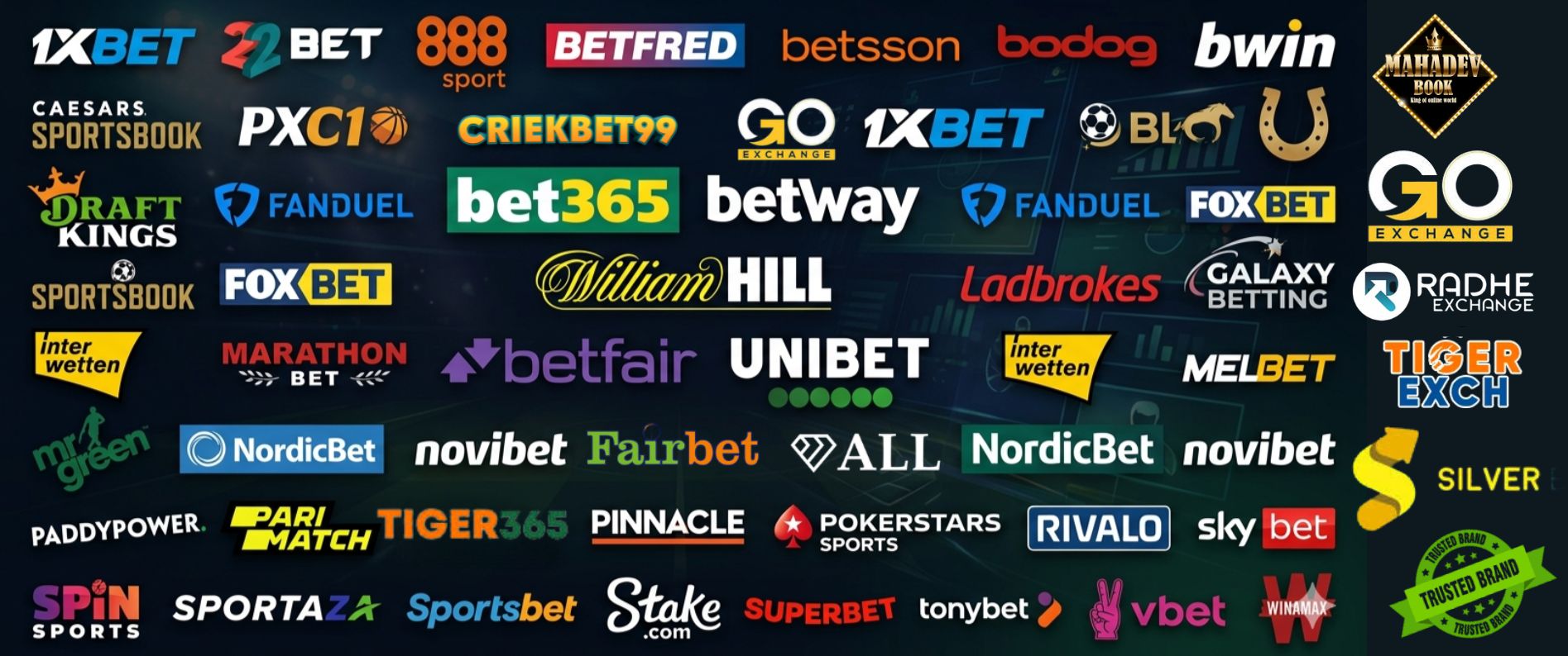 all best casino brands